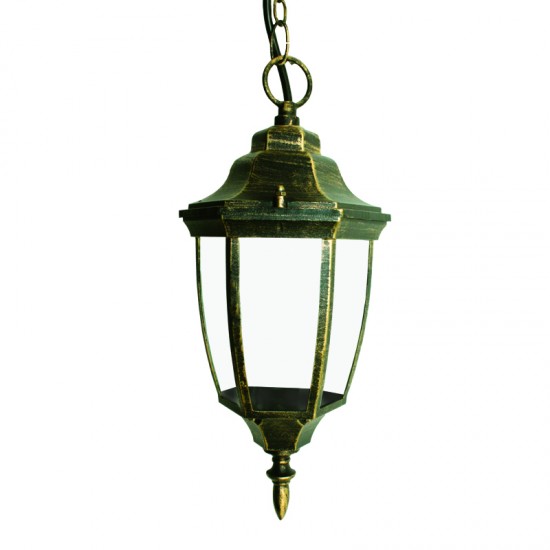 ΦΑΝΑΡΙ ΚΡΕΜΑΣΤΟ ΧΡΥΣΟ ΜΑΥΡΟ ΙΡ44 Ε27 60W-ΦΩΤΙΣΤΙΚΑ ΕΞΩΤΕΡΙΚΟΥ ΧΩΡΟΥ-ΦΑΝΑΡΑΚΙΑ-