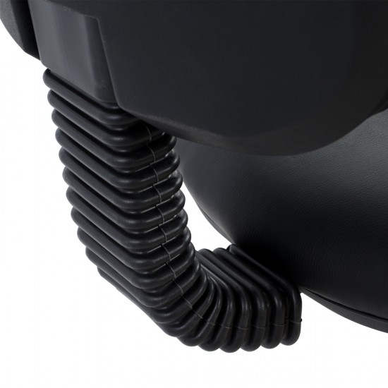 ΚΑΡΕΚΛΑ ΓΡΑΦΕΙΟΥ ΜΕ ΥΠΟΠΟΔΙΟ ΥΠΕΡΙΨΩΜΕΝΗ ΜΑΥΡΗ 56,5x60x114-136Y εκ.