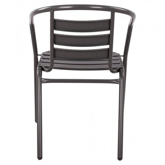 ΠΟΛΥΘΡΟΝΑ LAURA ΜΕΤΑΛΛΙΚΗ ΓΚΡΙ ΜΕ ΦΕΤΕΣ ΑΛΟΥΜΙΝΙΟΥ 54x59x73Υ εκ.