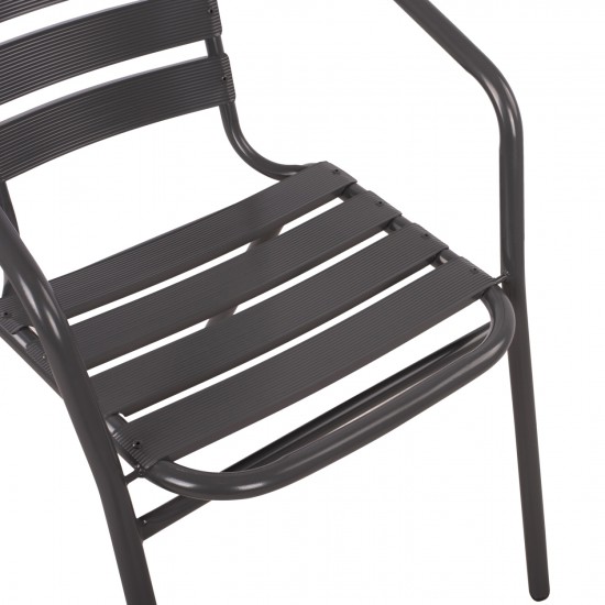 ΠΟΛΥΘΡΟΝΑ LAURA ΜΕΤΑΛΛΙΚΗ ΓΚΡΙ ΜΕ ΦΕΤΕΣ ΑΛΟΥΜΙΝΙΟΥ 54x59x73Υ εκ.