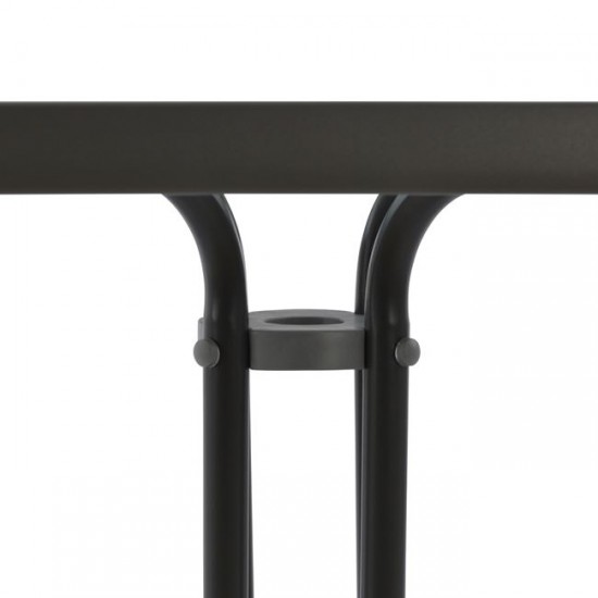 ΤΡΑΠΕΖΙ FIGO ΜΕΤΑΛΛΙΚΟ ΓΚΡΙ 60Χ60Χ72