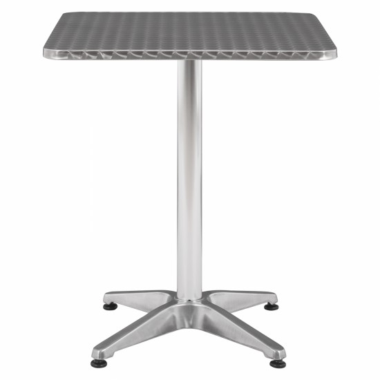 ΤΡΑΠΕΖΙ FRODO ΑΛΟΥΜΙΝΙΟΥ 60Χ60Χ72Υεκ. 4ΝΥΧΟ