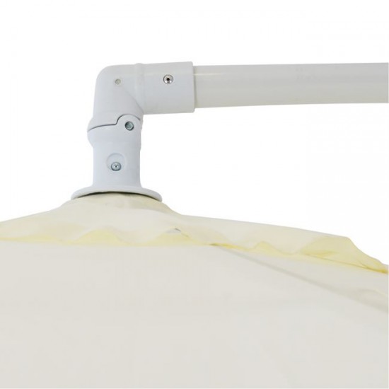 ΟΜΠΡΕΛΑ ΚΡΕΜΑΣΤΗ 3Μ ΣΤΡΟΓΓΥΛΗ ΣΕ ΒΑΣΗ ΜΕ 4 ΠΟΔΙΑ