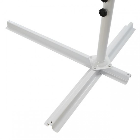 ΟΜΠΡΕΛΑ ΚΡΕΜΑΣΤΗ 3Μ ΣΤΡΟΓΓΥΛΗ ΣΕ ΒΑΣΗ ΜΕ 4 ΠΟΔΙΑ