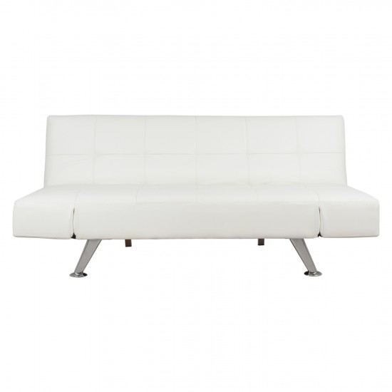 ΚΑΝΑΠΕΣ ΚΡΕΒΑΤΙ THOM ΜΕ ΑΝΑΔΙΠΛΟΥΜΕΝΑ ΜΠΡΑΤΣΑ ΛΕΥΚΟ PU