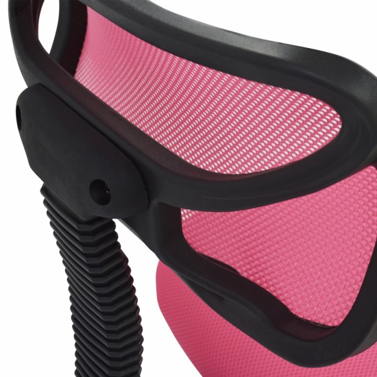 ΚΑΡΕΚΛΑ ΓΡΑΦΕΙΟΥ ΡΟΖ ΥΦΑΣΜΑ MESH