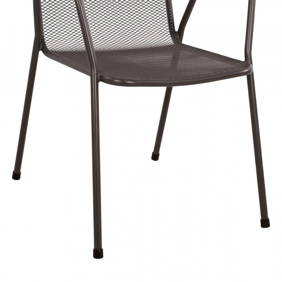 ΚΑΡΕΚΛΑ ΠΟΛΥΘΡΟΝΑ ΜΕΤΑΛΛΙΚΗ ΑΝΘΡΑΚΙ HM5005.01 54x62x89Υ ΕΚ.