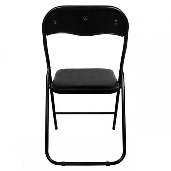 ΚΑΡΕΚΛΑ ΠΤΥΣΣΟΜΕΝΗ PU ΜΑΥΡΗ