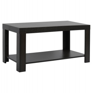 ΤΡΑΠΕΖΙ ΣΑΛΟΝΙΟΥ ΜΕΛΑΜΙΝΗΣ ZEBRANO 90Χ45Χ45 εκ.