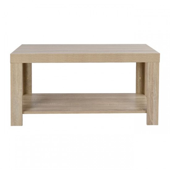 ΤΡΑΠΕΖΙ ΣΑΛΟΝΙΟΥ ΜΕΛΑΜΙΝΗΣ ALAYNA SONAMA 90X45X45 εκ.