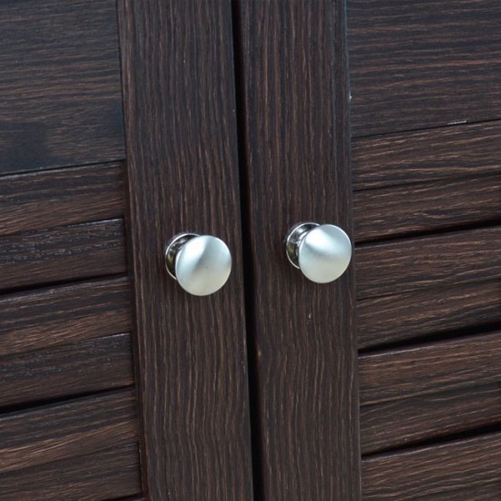 ΠΑΠΟΥΤΣΟΘΗΚΗ-ΝΤΟΥΛΑΠΙ 3 ΠΟΡΤΕΣ WENGE 114Χ34Χ68εκ.