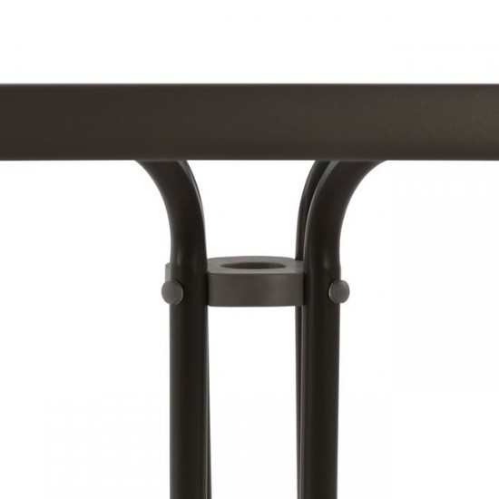 ΤΡΑΠΕΖΙ FIGO ΜΕΤΑΛΛΙΚΟ ΚΑΦΕ 60Χ60Χ72Υεκ.