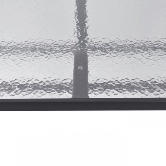 ΤΡΑΠΕΖΙ BRUNO ΜΕΤΑΛΛΙΚΟ ΓΚΡΙ 160Χ90Χ72Υεκ.