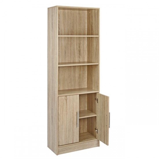 ΒΙΒΛΙΟΘΗΚΗ ΜΕΛΑΜΙΝΗΣ  SONAMA 60X30X180 εκ.