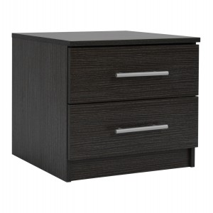 ΚΟΜΟΔΙΝΟ ΜΕΛΑΜΙΝΗΣ CHELSEA ZEBRANO 48X40,5X41,5 εκ.