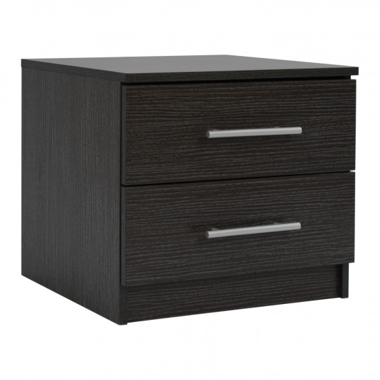 ΚΟΜΟΔΙΝΟ ΜΕΛΑΜΙΝΗΣ CHELSEA ZEBRANO 48X40,5X41,5 εκ.