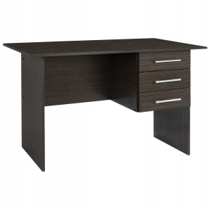 ΓΡΑΦΕΙΟ ΜΕΛΑΜΙΝΗΣ ΜΕ 3 ΣΥΡΤΑΡΙΑ ZEBRANO 120X60X76 εκ.