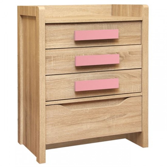 ΣΥΡΤΑΡΙΕΡΑ PLAYROOM SONAMA-ΡΟΖ 63Χ40Χ80εκ.