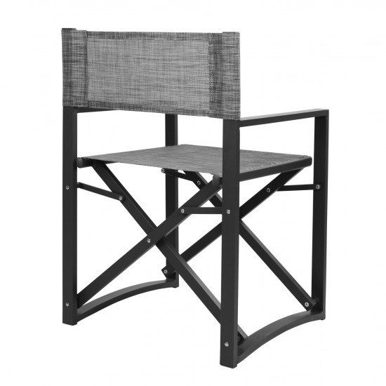 ΠΟΛΥΘΡΟΝΑ ΣΚΗΝΟΘΕΤΗ ΑΛΟΥΜΙΝΙΟΥ DUPRE ΓΚΡΙ 57x48,5x85.5Yεκ