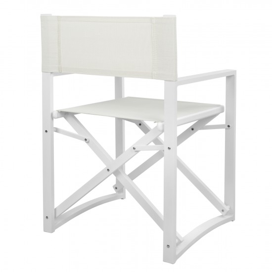 ΠΟΛΥΘΡΟΝΑ ΣΚΗΝΟΘΕΤΗ ΑΛΟΥΜΙΝΙΟΥ DUPRE ΛΕΥΚΟ 57x48,5x85.5Yεκ