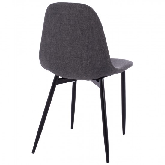 ΚΑΡΕΚΛΑ LEONARDO ΜΕΤΑΛΛΙΚΑ ΠΟΔΙΑ &ΥΦΑΣΜΑ ΓΚΡΙ ΣΥΣΚΕΥΑΣΙΑ 4ΤΜΧ.