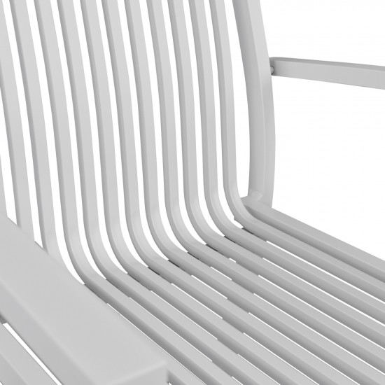 ΚΑΡΕΚΛΑ ΠΟΛΥΘΡΟΝΑ ΑΛΟΥΜΙΝΙΟΥ ΛΕΥΚΗ  54,2x59x83,5Υεκ.