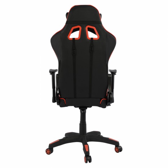 ΚΑΡΕΚΛΑ ΓΡΑΦΕΙΟΥ GAMING SPEED ΜΑΥΡΟ ΚΟΚΚΙΝΟ PU