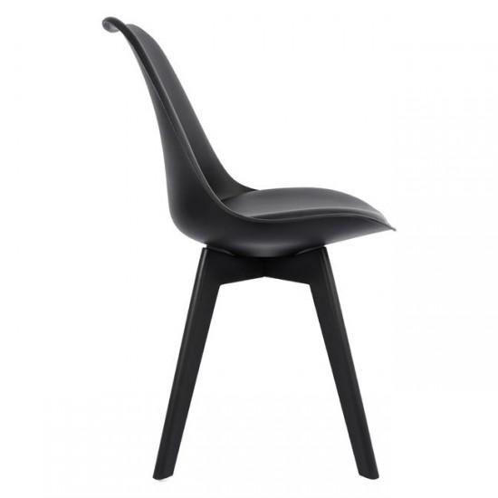 ΚΑΡΕΚΛΑ VEGAS ΜΕ ΠΟΔΙΑ ΠΟΛΥΠΡΟΠΥΛΕΝΙΟΥ ΚΑΙ ΚΑΘΙΣΜΑ PP ΜΑΥΡΟ