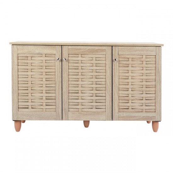 ΠΑΠΟΥΤΣΟΘΗΚΗ-ΝΤΟΥΛΑΠΙ 3 ΠΟΡΤΕΣ SONAMA 114Χ34Χ68εκ.