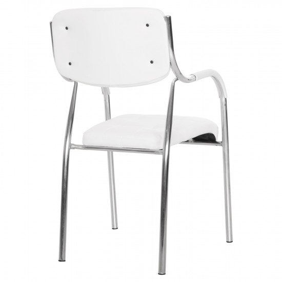 ΚΑΡΕΚΛΑ ΕΠΙΣΚΕΠΤΗ ΓΡΑΦΕΙΟΥ ΑΣΠΡΟ PU 52x56x87