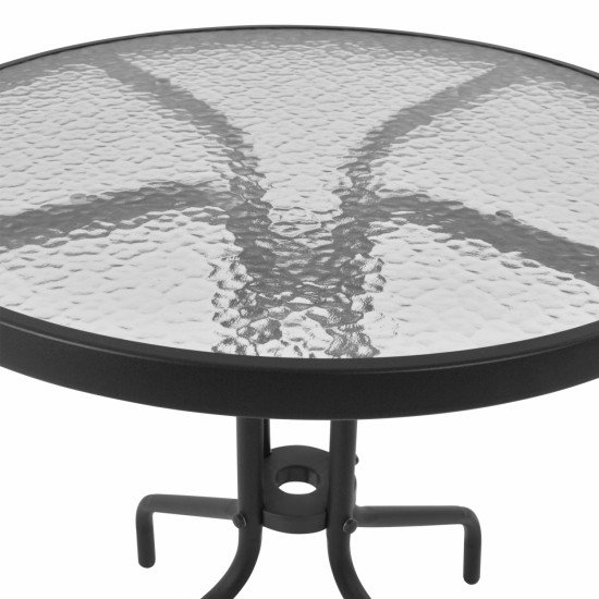 ΤΡΑΠΕΖΙ ΜΕΤΑΛΛΙΚΟ ΓΚΡΙ Φ70Χ70