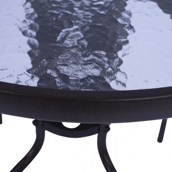 ΤΡΑΠΕΖΙ ΜΕΤΑΛΛΙΚΟ ΚΑΦΕ Φ70Χ70