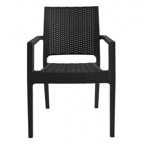 ΠΟΛΥΘΡΟΝΑ ΠΟΛΥΠΡΟΠΥΛΕΝΙΟΥ ΒΑΡΕΩΣ ΤΥΠΟΥ KAGANU DARK GREY 57x55,5x89εκ.