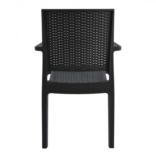 ΠΟΛΥΘΡΟΝΑ ΠΟΛΥΠΡΟΠΥΛΕΝΙΟΥ ΒΑΡΕΩΣ ΤΥΠΟΥ KAGANU DARK GREY 57x55,5x89εκ.