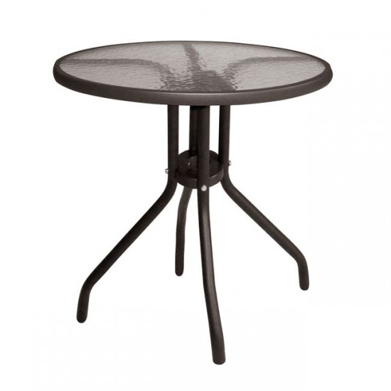 ΣΕΤ ΤΡΑΠΕΖΑΡΙΑΣ 3ΤΜΧ ΜΕ ΤΡΑΠΕΖΙ & ΚΑΡΕΚΛΕΣ LEON ΚΑΦΕ HM5184.02