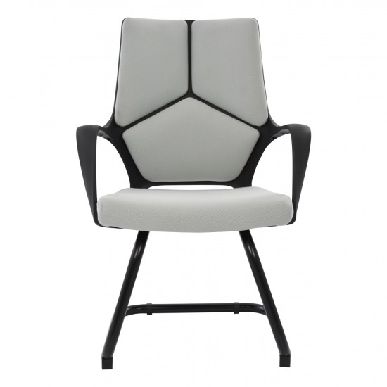 ΚΑΡΕΚΛΑ ΕΠΙΣΚΕΠΤΗ ΓΚΡΙ & ΣΚΕΛΕΤΟ ΜΑΥΡΟ 64x60x94,5