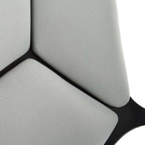 ΚΑΡΕΚΛΑ ΕΠΙΣΚΕΠΤΗ ΓΚΡΙ & ΣΚΕΛΕΤΟ ΜΑΥΡΟ 64x60x94,5