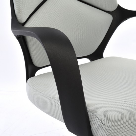 ΚΑΡΕΚΛΑ ΕΠΙΣΚΕΠΤΗ ΓΚΡΙ & ΣΚΕΛΕΤΟ ΜΑΥΡΟ 64x60x94,5