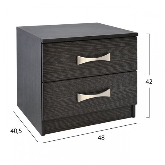 ΚΟΜΟΔΙΝΟ ΜΕ 2 ΣΥΡΤΑΡΙΑ ΚΑΙ ΧΕΡΟΥΛΙ  ZEBRANO 48x40x42Yεκ.