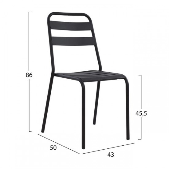 ΚΑΡΕΚΛΑ ΜΕΤΑΛΛΙΚΗ ΜΑΥΡΗ JASON