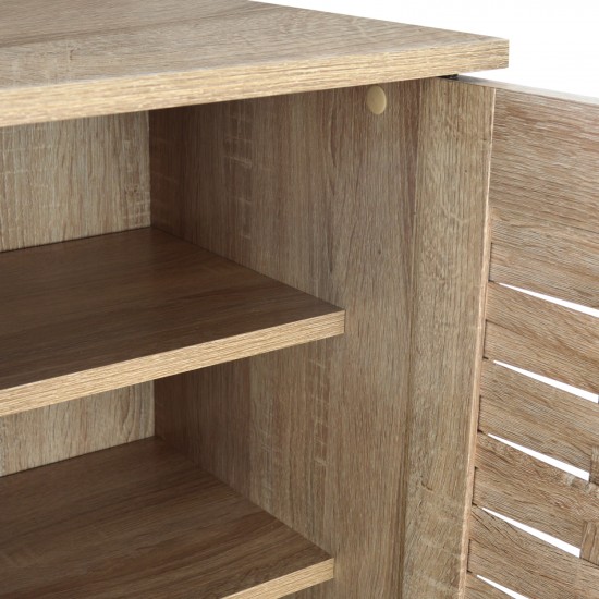 ΠΑΠΟΥΤΣΟΘΗΚΗ-ΝΤΟΥΛΑΠΙ ΞΥΛΙΝΗ 4 ΠΟΡΤΕΣ SONAMA 77x34x123