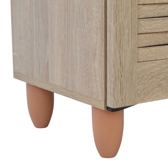 ΠΑΠΟΥΤΣΟΘΗΚΗ-ΝΤΟΥΛΑΠΙ ΞΥΛΙΝΗ 4 ΠΟΡΤΕΣ SONAMA 77x34x123