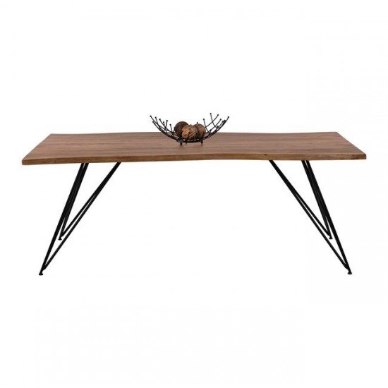 ΤΡΑΠΕΖΙ ΤΡΑΠΕΖΑΡΙΑΣ RIO 4εκ.ΠΑΧΟΣ ΑΠΟ ΜΑΣΙΦ ΞΥΛΟ ΑΚΑΚΙΑΣ 200Χ96Χ76Υεκ.