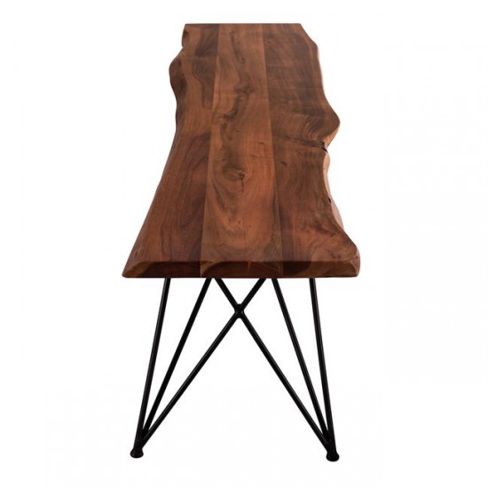 ΠΑΓΚΑΚΙ RIO 4εκ.ΠΑΧΟΣ ΑΠΟ ΜΑΣΙΦ ΞΥΛΟ ΑΚΑΚΙΑΣ ΦΥΣΙΚΟ 178Χ42Χ45Υεκ.