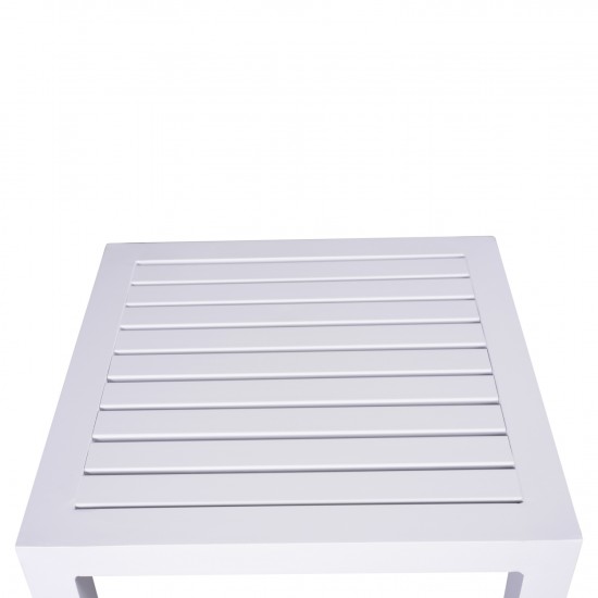 ΤΡΑΠΕΖΙ ΑΛΟΥΜΙΝΙΟΥ ΛΕΥΚΟ 45Χ45Χ 45,5