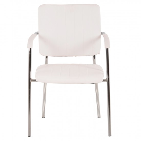 ΚΑΡΕΚΛΑ ΕΠΙΣΚΕΠΤΗ ΜΕ ΜΠΡΑΤΣΑ ΛΕΥΚΗ 56,5x59x85