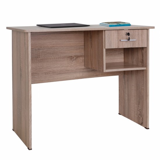 ΓΡΑΦΕΙΟ ΜΕΛΑΜΙΝΗΣ ΜΕ ΣΥΡΤΑΡΙ SONAMA 90X45X74,5Y