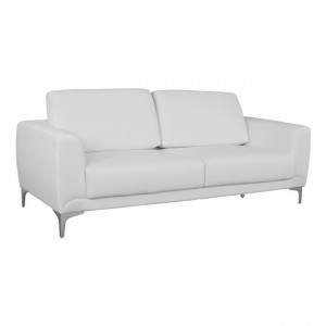 ΚΑΝΑΠΕΣ 3ΘΕΣΙΟΣ KENZIE ΜΕ ΛΕΥΚΟ PU 