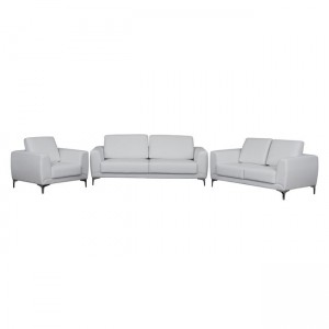 ΣΕΤ ΣΑΛΟΝΙΟΥ 3ΤΜΧ  KENZIE ΜΕ ΛΕΥΚΟ PU