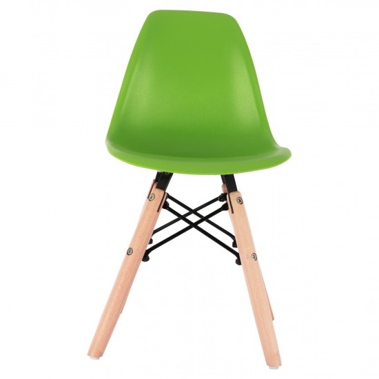 ΚΑΡΕΚΛΑ TWIST KID ΤΜΧ.ΜΕ ΞΥΛΙΝΑ ΠΟΔΙΑ &ΠΡΑΣΙΝΟ ΚΑΘΙΣΜΑ